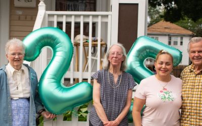 Celebrating 25 Years at Casserly House in Roslindale